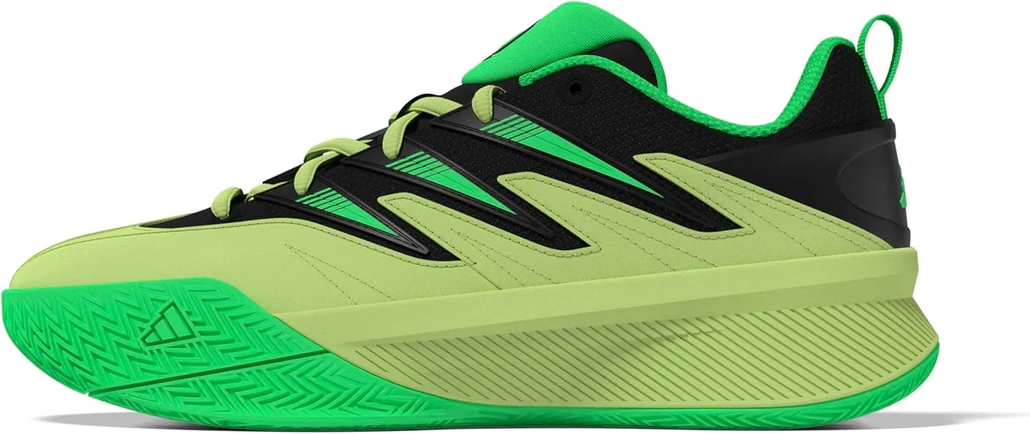 Adidas Dame Certified 3 - Boys' Grade School (JP7658, Black/Pulse Lime/Screaming Green)