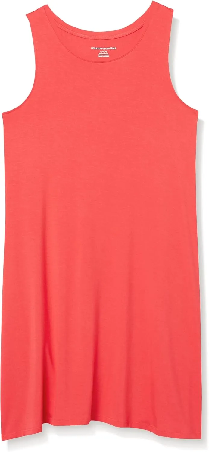 Amazon Essentials Women's Tank Swing Dress (Available in Plus Size)