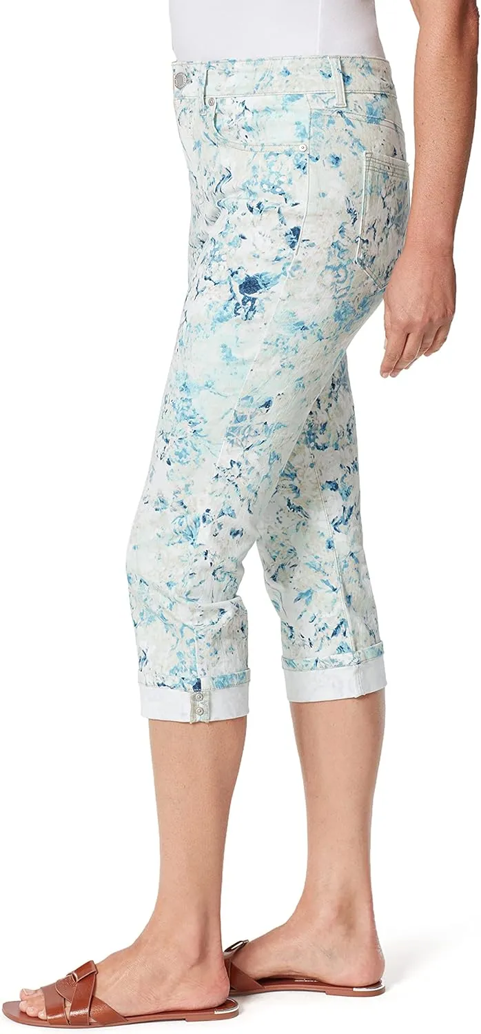Bandolino Women's Mandie 5 Pocket High Rise Capri