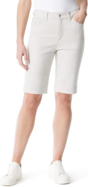 Gloria Vanderbilt Women's Amanda Bermuda High Rise Short Standard