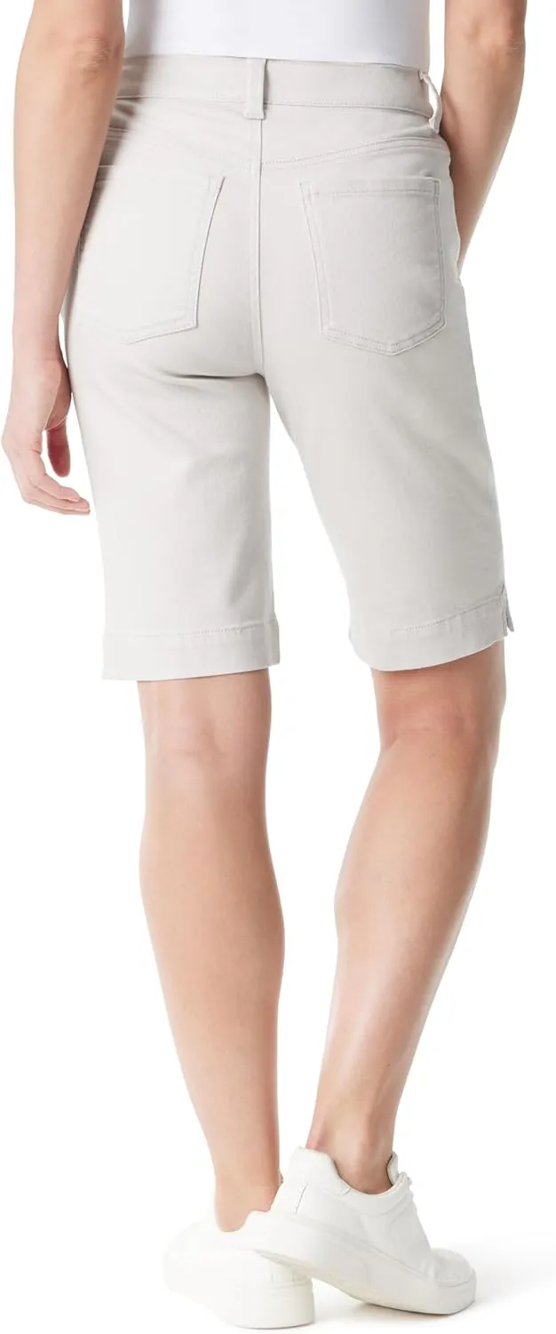 Gloria Vanderbilt Women's Amanda Bermuda High Rise Short Standard
