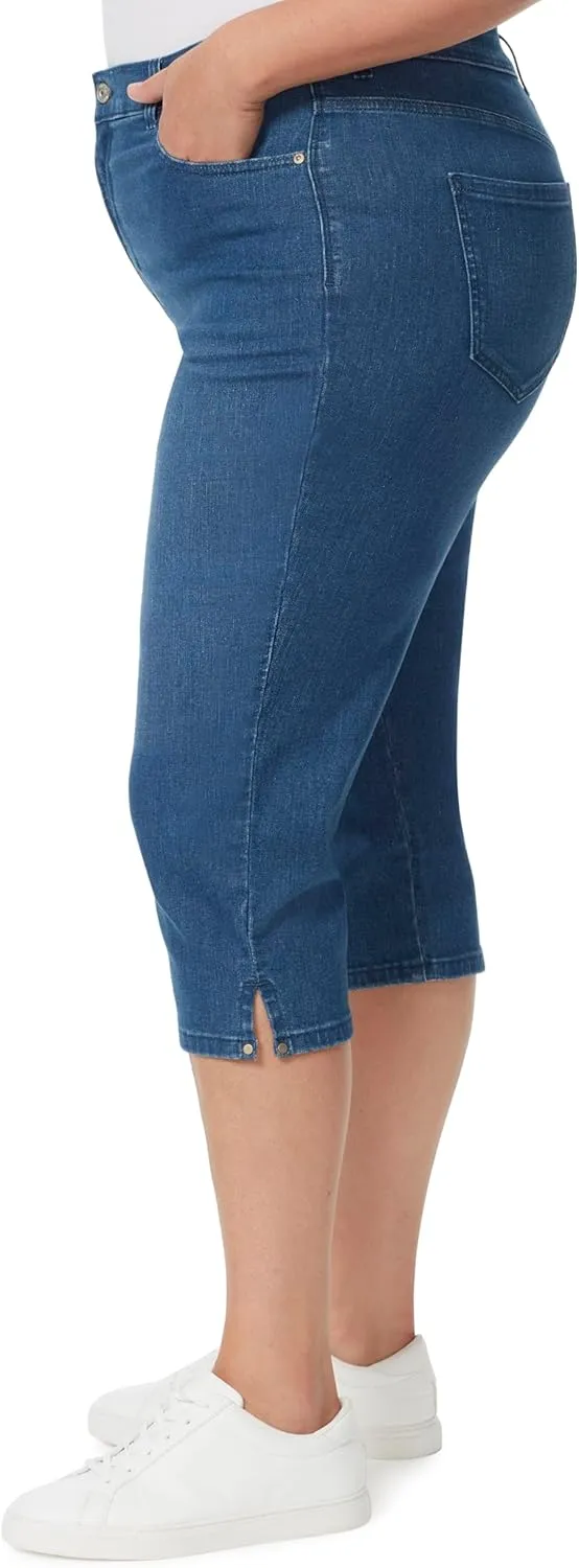 Gloria Vanderbilt Women's Amanda Capri Jean Plus Size