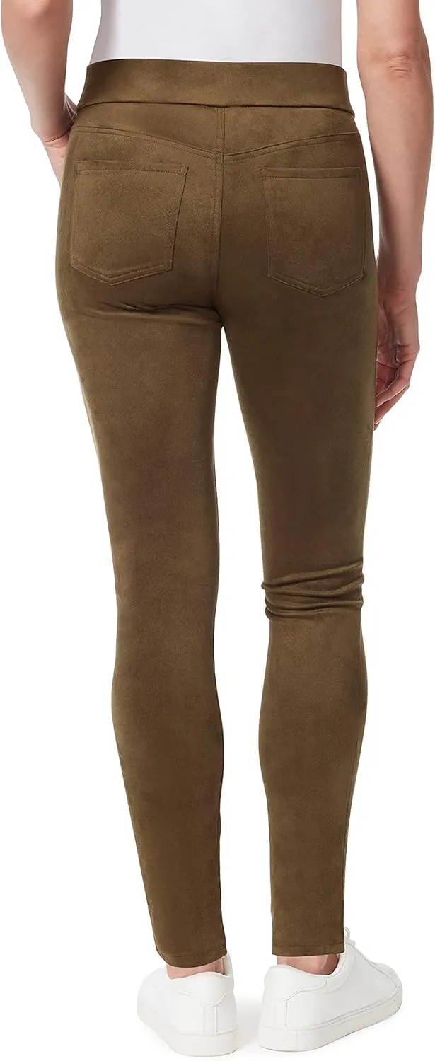 Gloria Vanderbilt Women's Avery Ponte Slim Pull on Pant