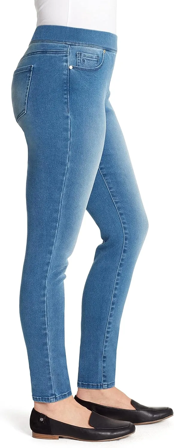 Gloria Vanderbilt Women's Avery Ponte Slim Pull on Pant