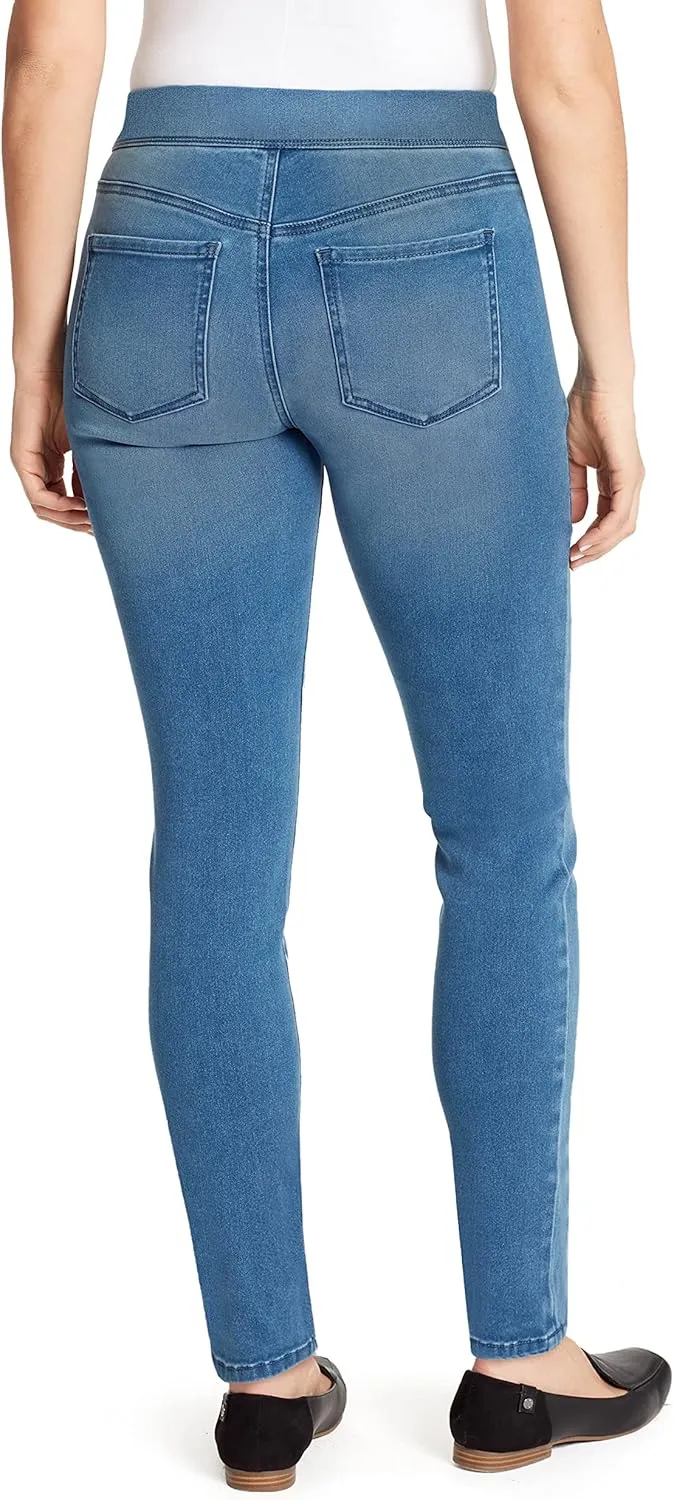Gloria Vanderbilt Women's Avery Ponte Slim Pull on Pant
