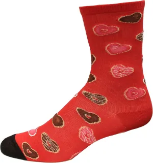 Hot Sox Unisex Do-Nuts About You Crew Socks 1 Pair