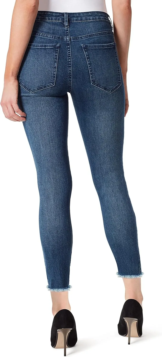 Jessica Simpson Women's Adored Curvy High Rise Ankle Skinny Jean