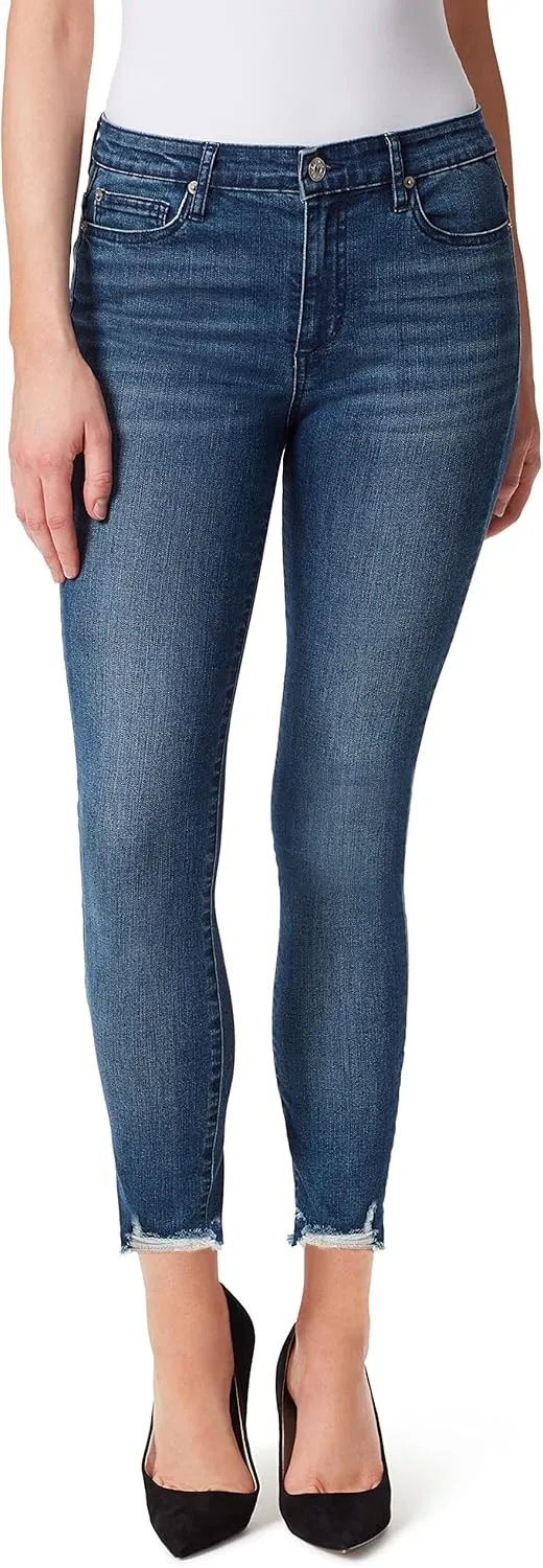 Jessica Simpson Women's Adored Curvy High Rise Ankle Skinny Jean