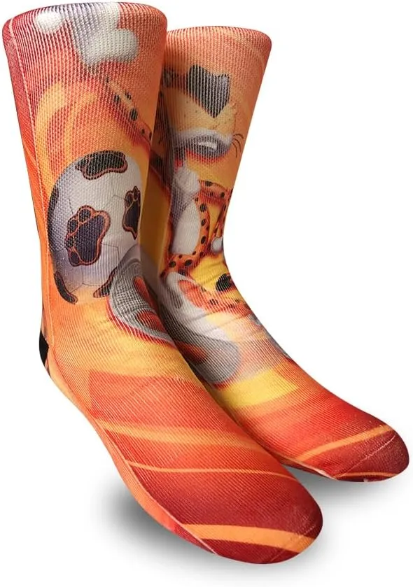 KACOLOR Crazy Socks for Men Novelty Socks Funny Colorful Snack & Junk Food Patterned Crew Socks