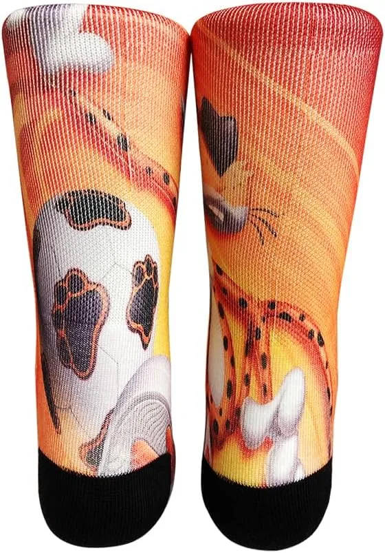 KACOLOR Crazy Socks for Men Novelty Socks Funny Colorful Snack & Junk Food Patterned Crew Socks