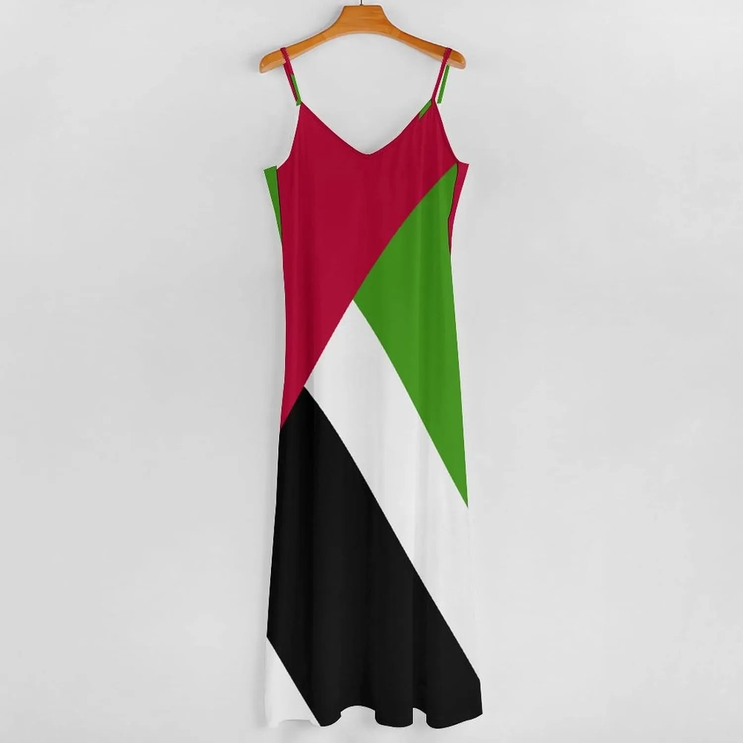Long Dress Elegant Casual Long Dress United Arabb Emirates Flag Girls Summer Sunshine Beach Skirts for Womens 3XL