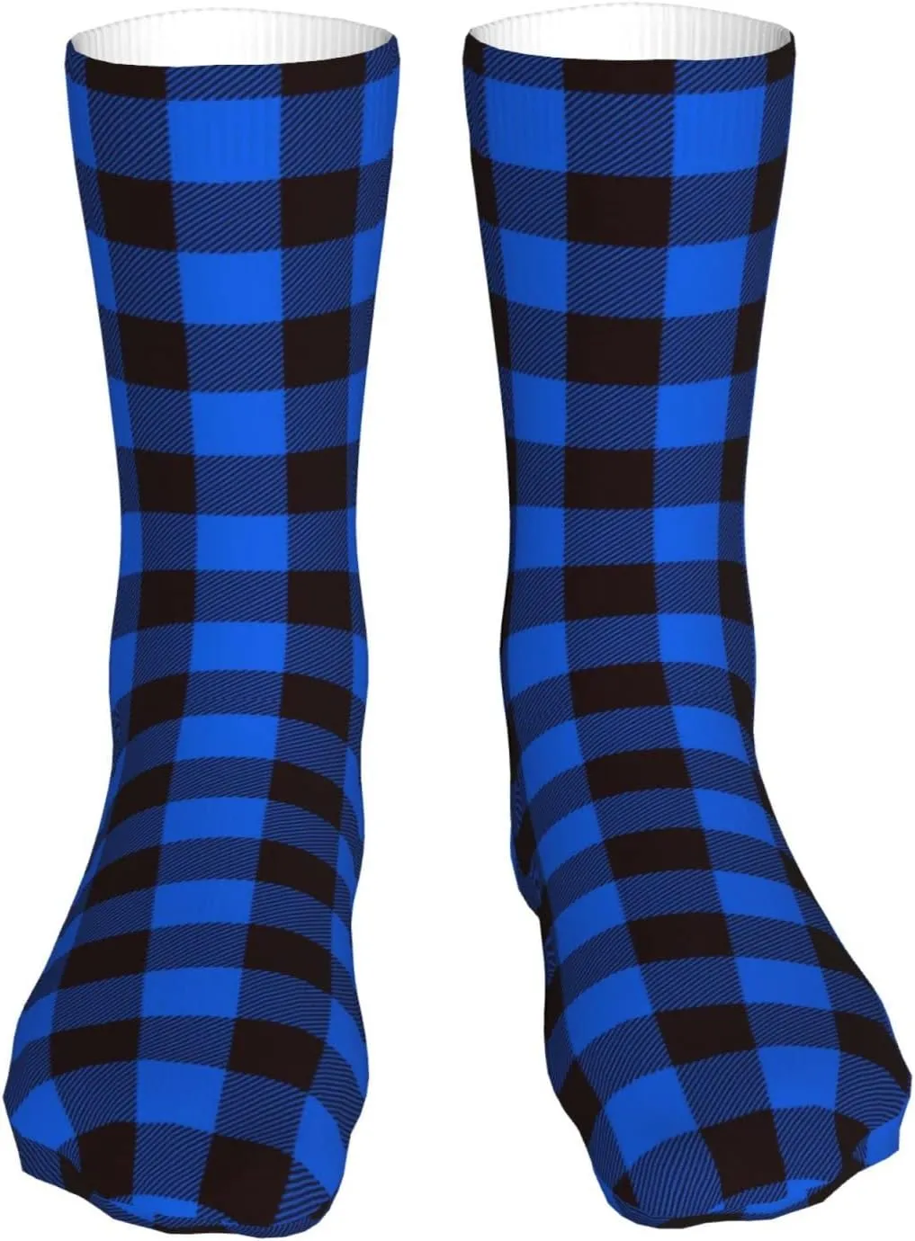 Men & Women Fun Set Dress Socks-Colorful Funny Novelty Funky Crew Novelty Socks Cartoon Dinosaur Scooter Sport Blue Tube Sock