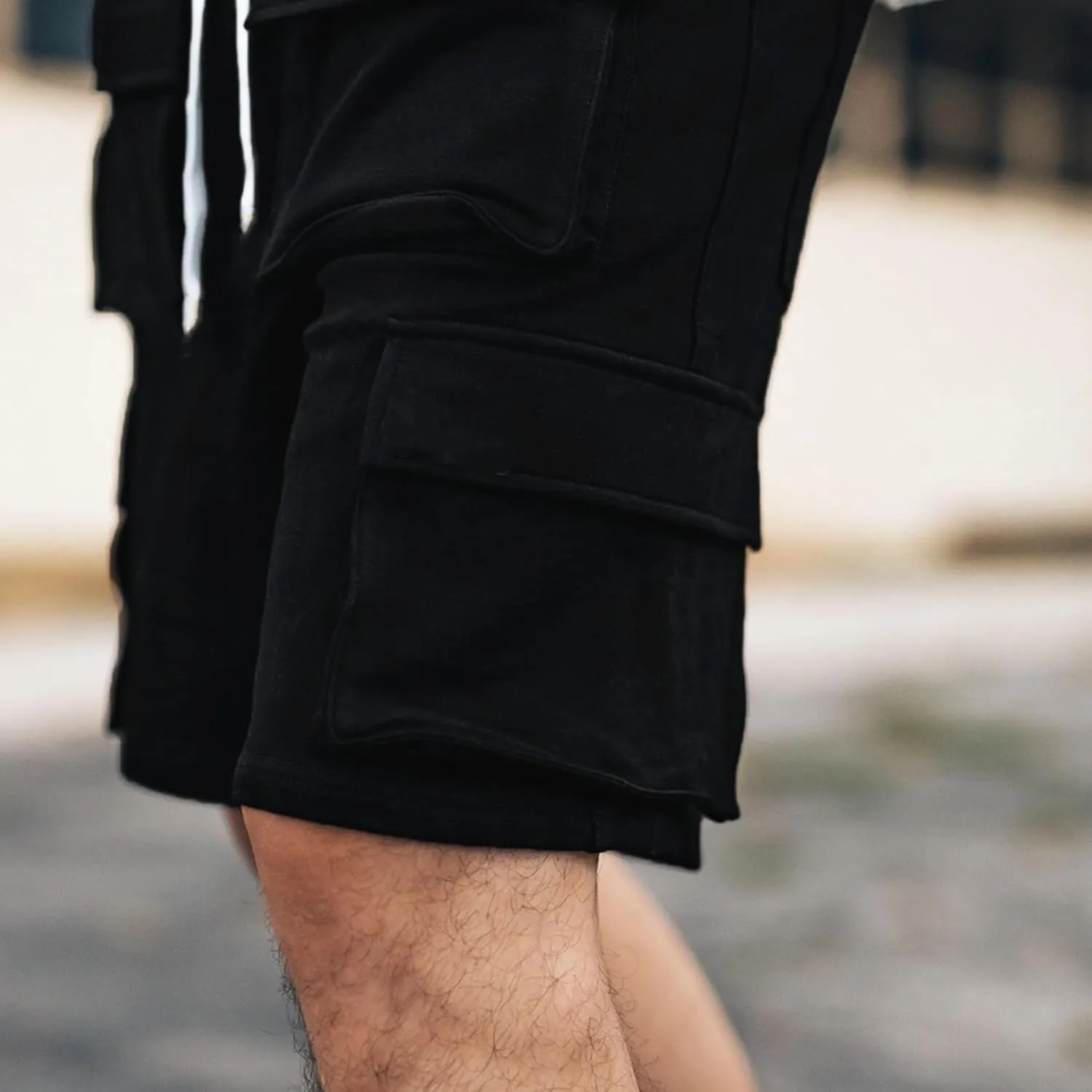Mens Casual Cargo Shorts Outdoor Lightweight Multi-Pocket Short Relaxed Fit Cotton Work Short Pants