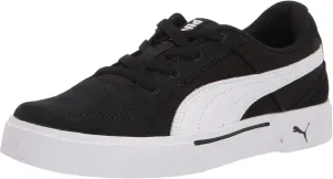 PUMA C-Rey SD PS Boys' Toddler-Youth Sneaker 3 M US Little Kid Black-White