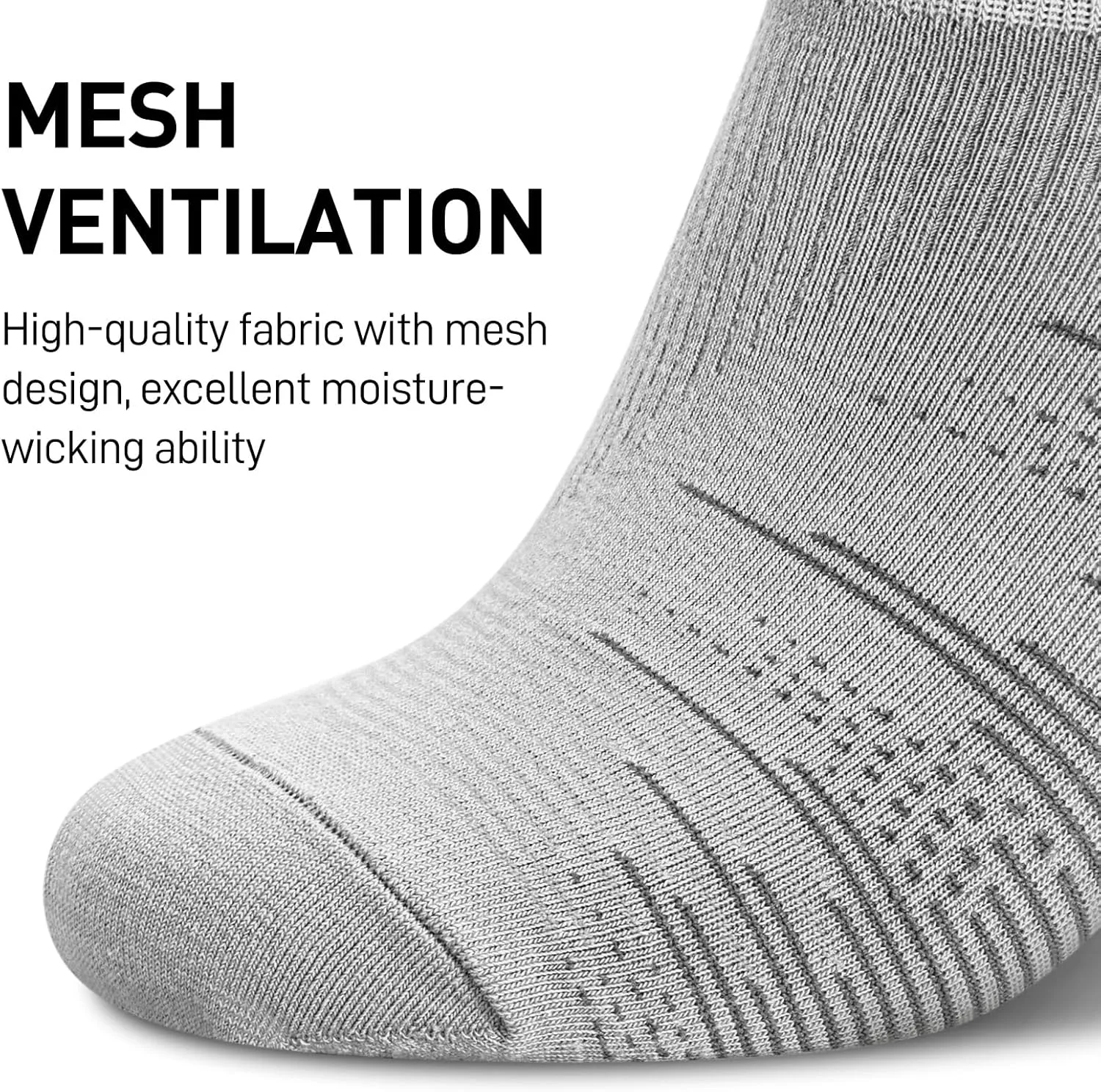 wernies No Show Socks Men 10 Pairs Ankle Low Cut Cotton Men Socks with Non Slip Grips 6-10/11-13