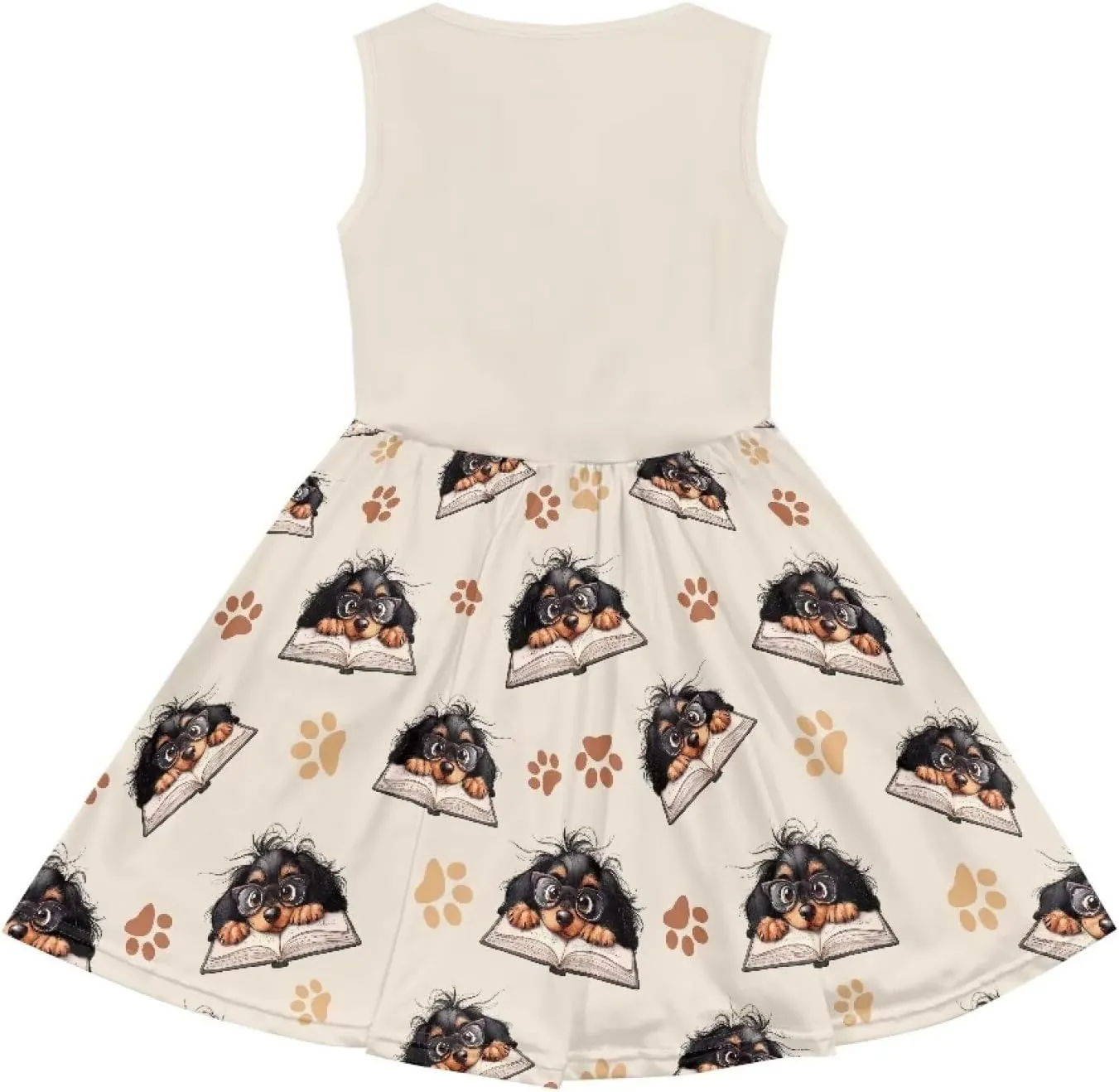 Ystardream Dress for Girls Cute Girl's Loose Casual Holiday Midi Dress
