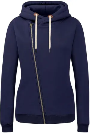 Zip Up Hoodie Women Fleece Pullover Sweaters Trendy Athletic Tunic Sweatshirts Winter Warm Comfy Lightweight Jacket